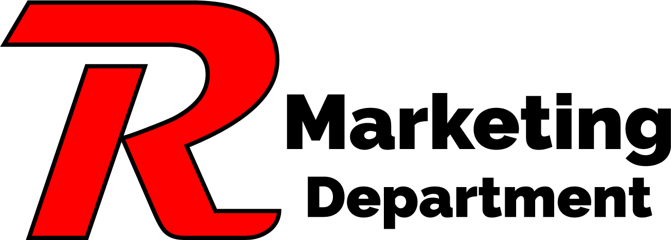 r marketing logo